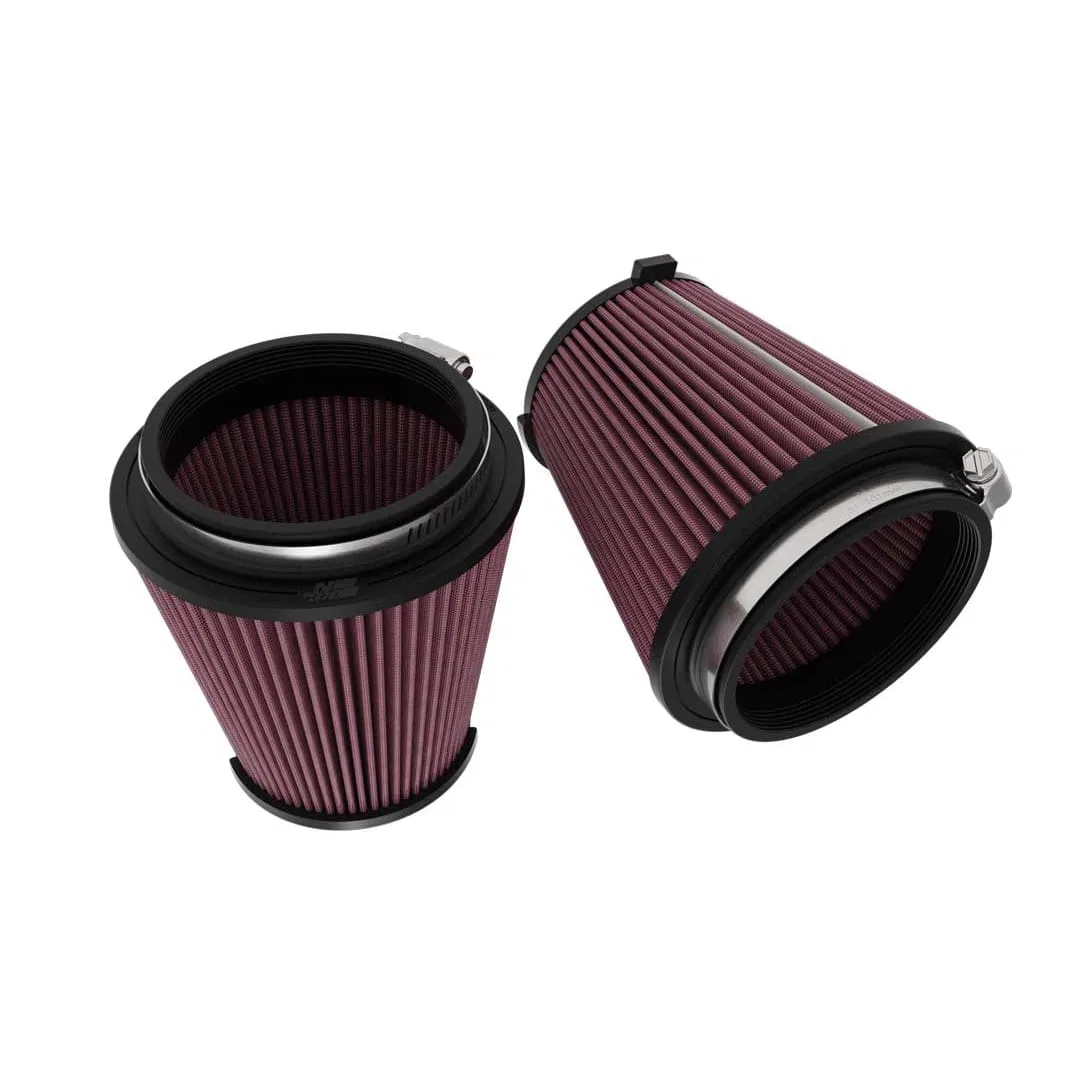 E-0630 – K&N FILTER Air Filter, Washable Red Cotton Gauze Round Tapered - view 3